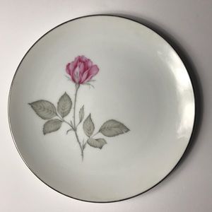 Zylstra Rose Salad Plate